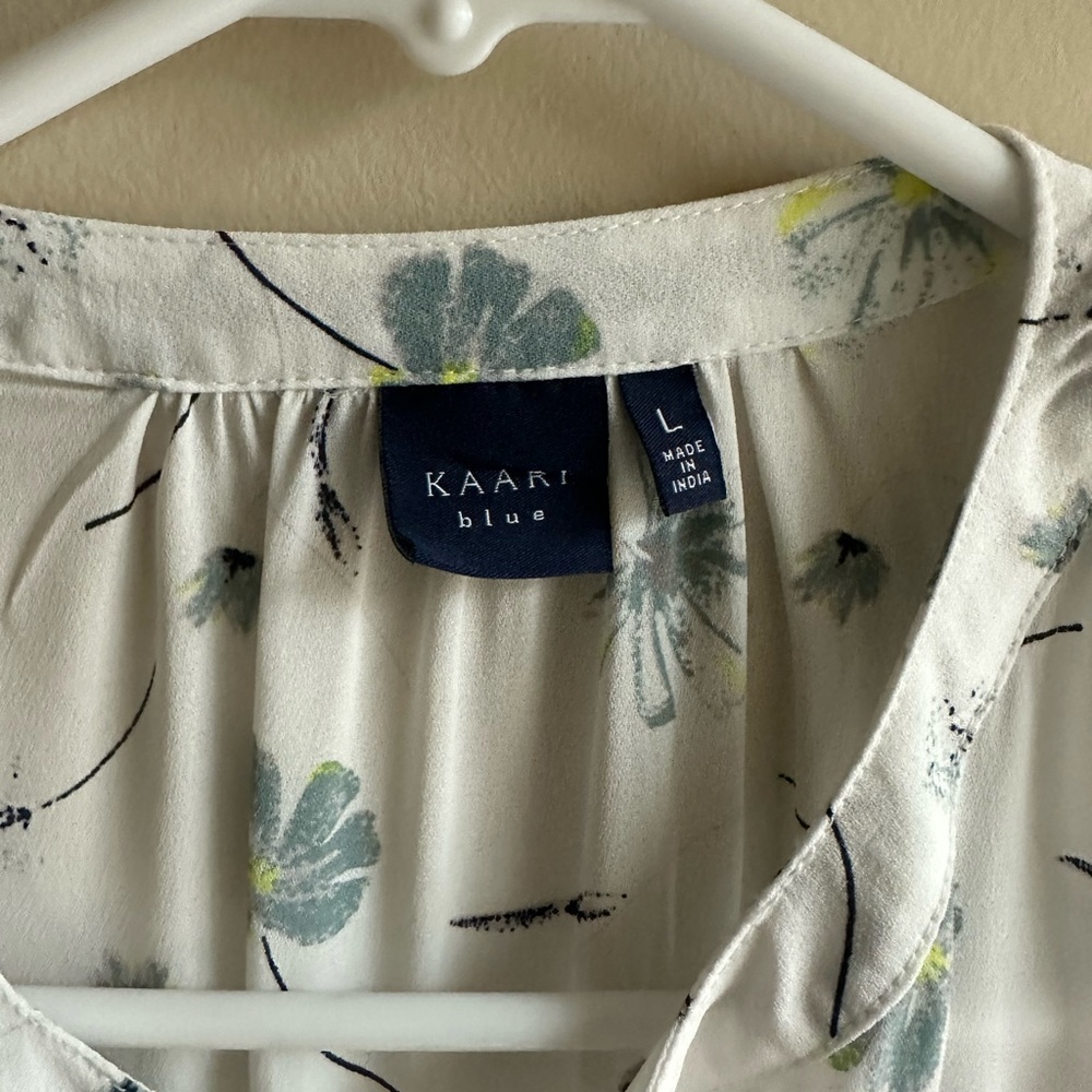 KAARI Blue Blouse - Picture 5 of 10